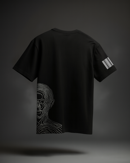 "Contour" – Oversized Graphic Tee