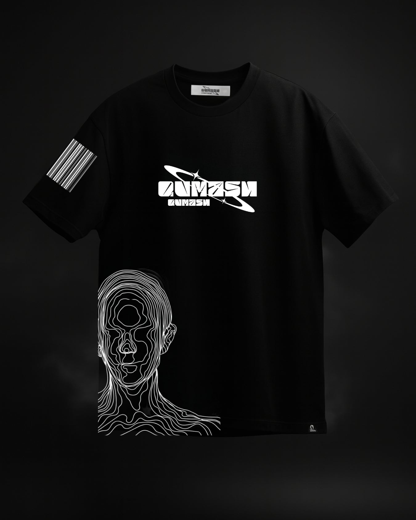 "Contour" – Oversized Graphic Tee