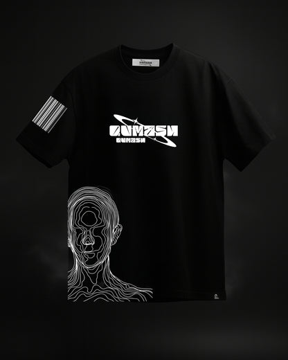 "Contour" – Oversized Graphic Tee