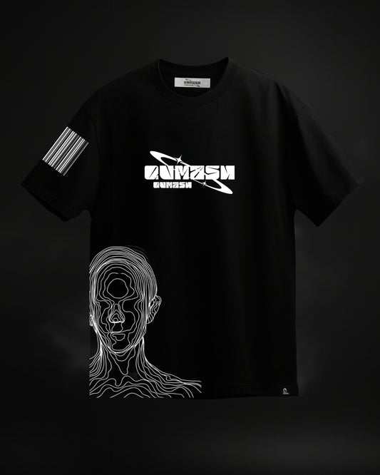 "Contour" – Oversized Graphic Tee